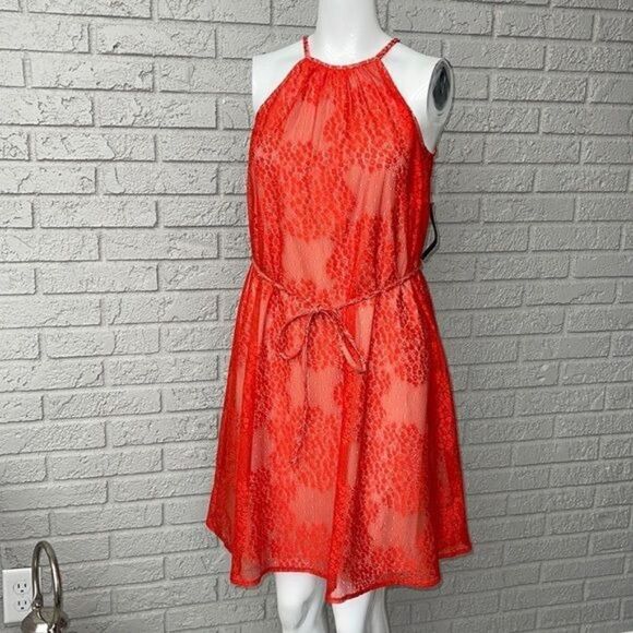 New York & Company Dresses & Skirts - New York & Company Lace Halter Dress Size XS